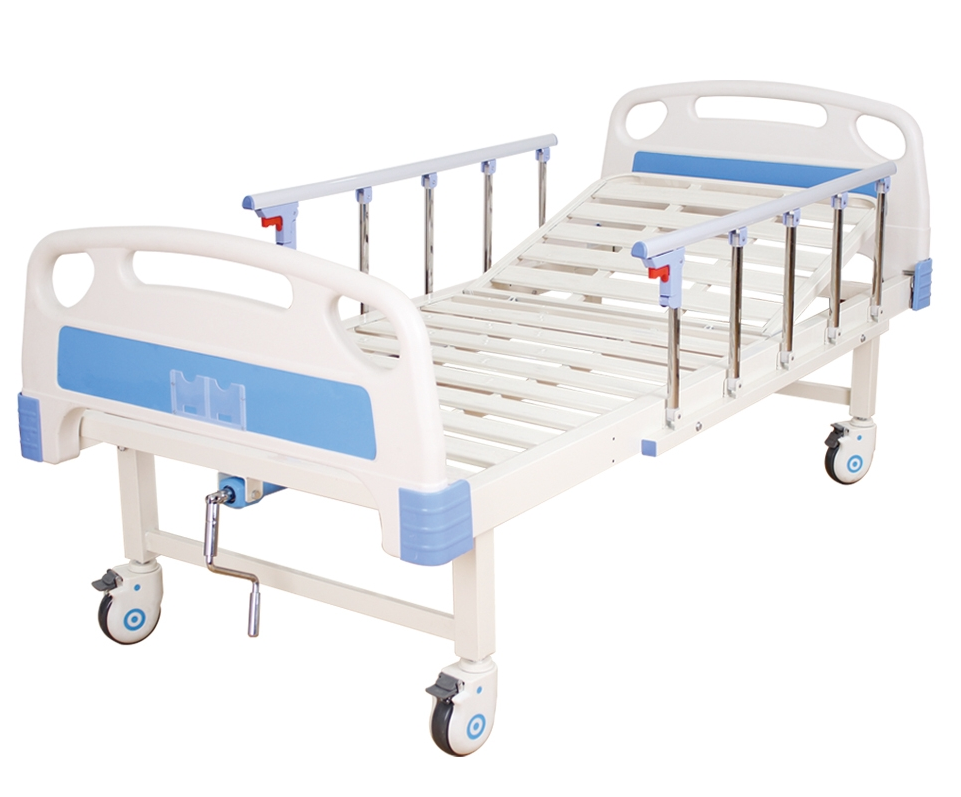 SINGLE CRANK HOSPITAL BED